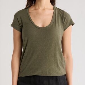 NWT James Perse Olive Tee - size 1